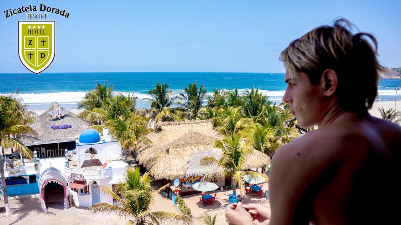 Hotel Zicatela Dorada 푸에르토 에스콘디도 외부 사진