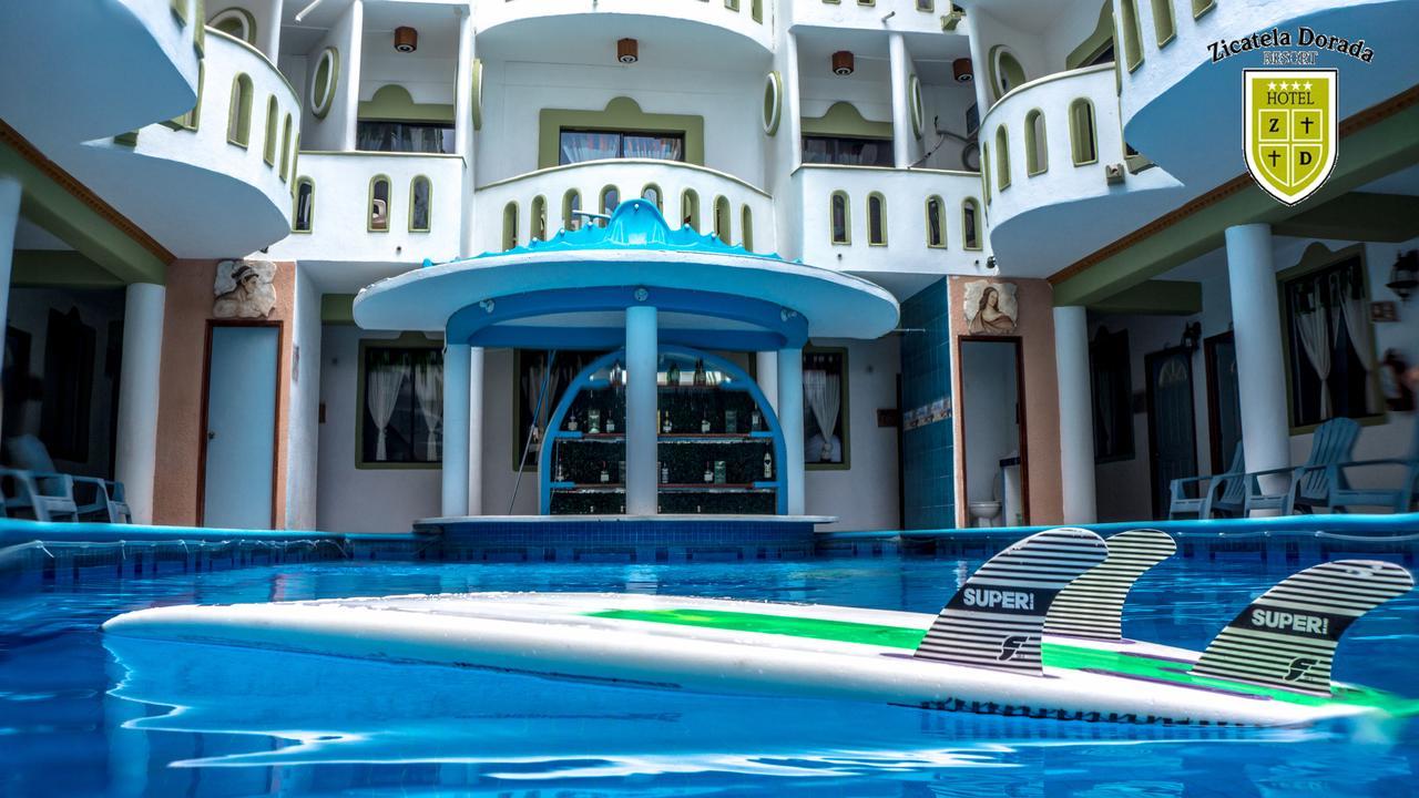 Hotel Zicatela Dorada 푸에르토 에스콘디도 외부 사진